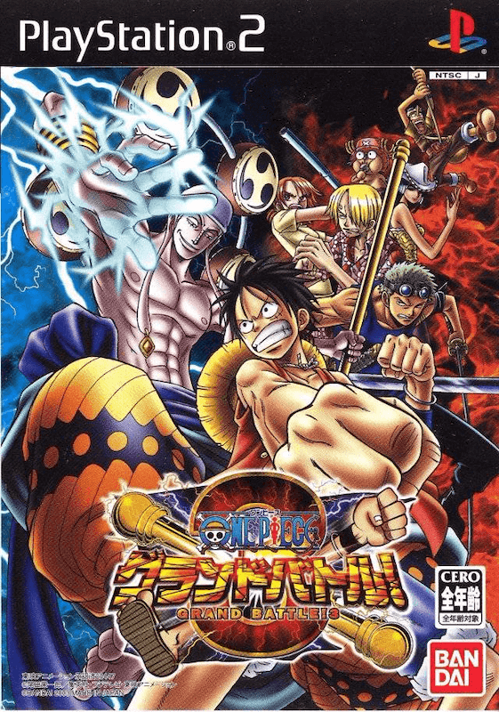 One piece Pirate Warriors box art for Playstation 2